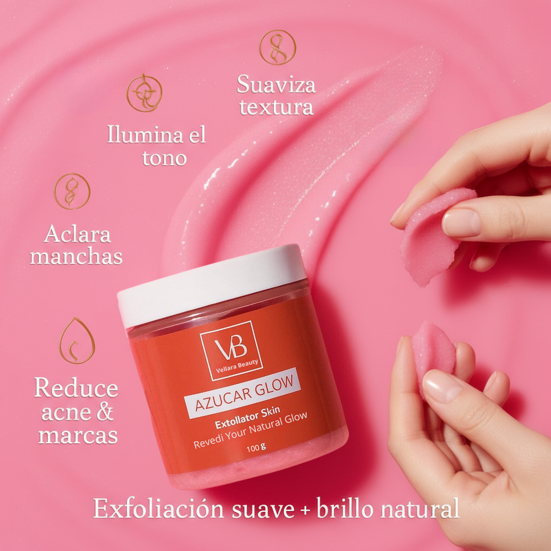 AzucarGlow® Blanqueador y Exfoliante
